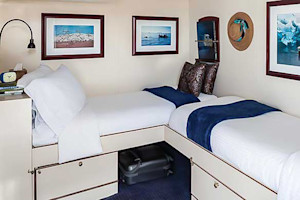 Category 2, National Geographic Sea Bird, Baja accommodations