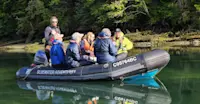 Nat Hab guests, Squally Channel, British Columbia. 