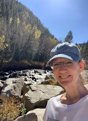 A favorite Colorado pitstop along the Middle St. Vrain Creek in Peaceful Valley.