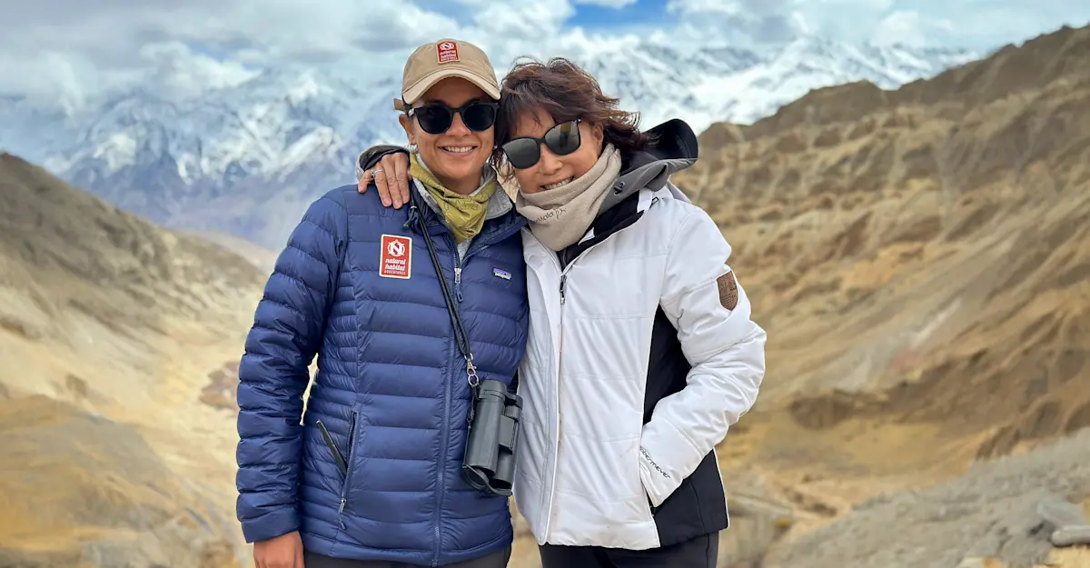 Nat Hab guests, Ladakh, India.
