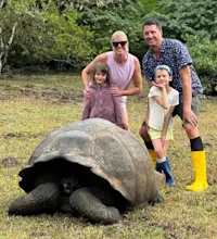Tortoise Camp in Galapagos. 