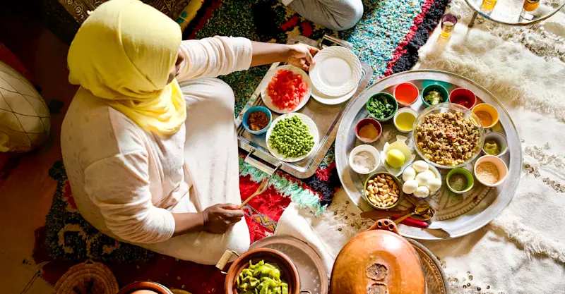 Private cooking class, Morocco.