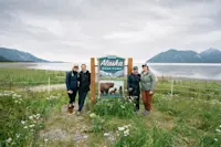 Nat Hab & WWF Staff visiting our Chinitna Bear Camp! 