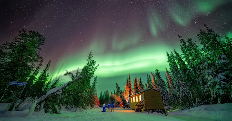 Nat Hab guests, Churchill, Manitoba.