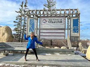 Visiting the polar bear capital of the world, Churchill, Manitoba.