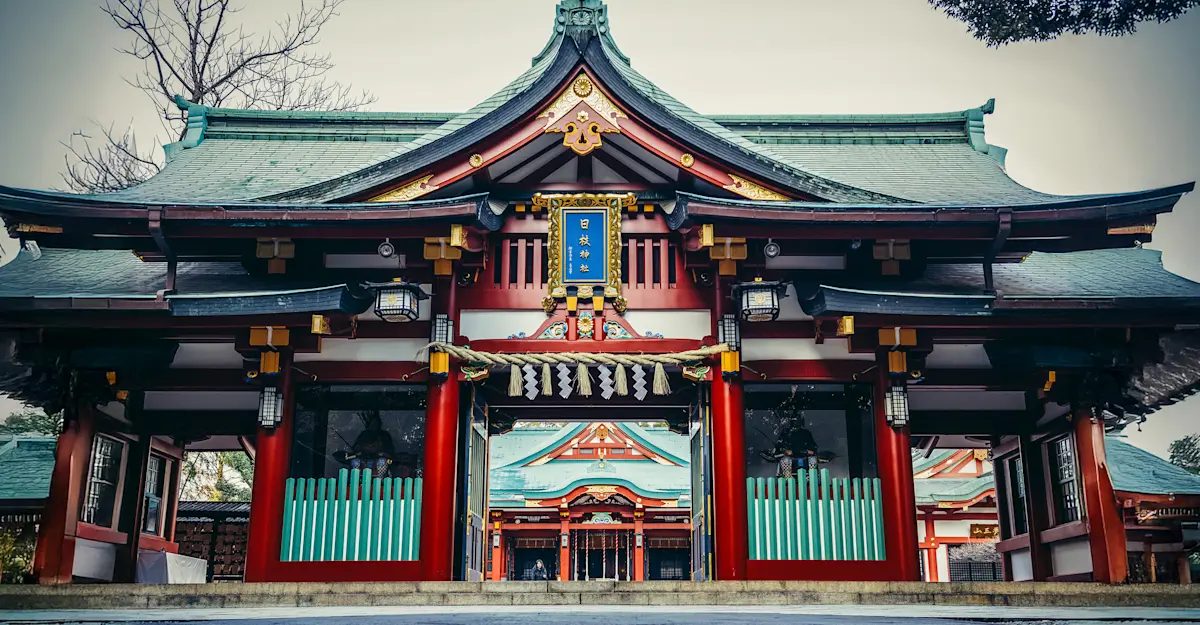 Hie Shrine, Tokyo, Japan.