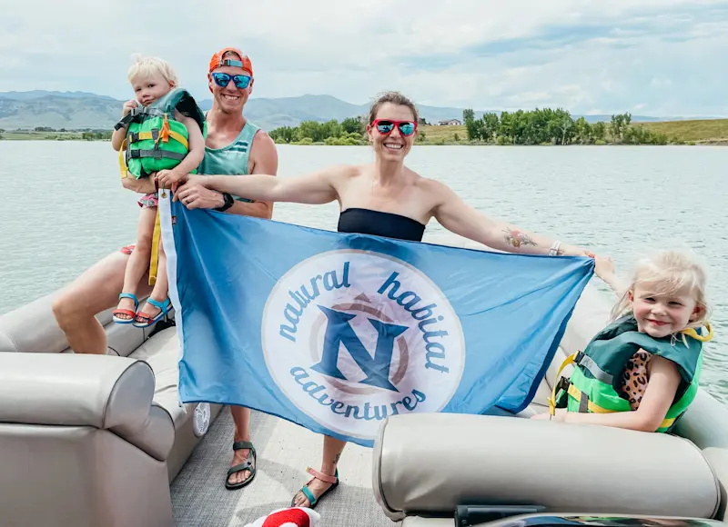 Spending time together at the Boulder Reservoir in Colorado. 