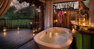 Bathtub in guest room