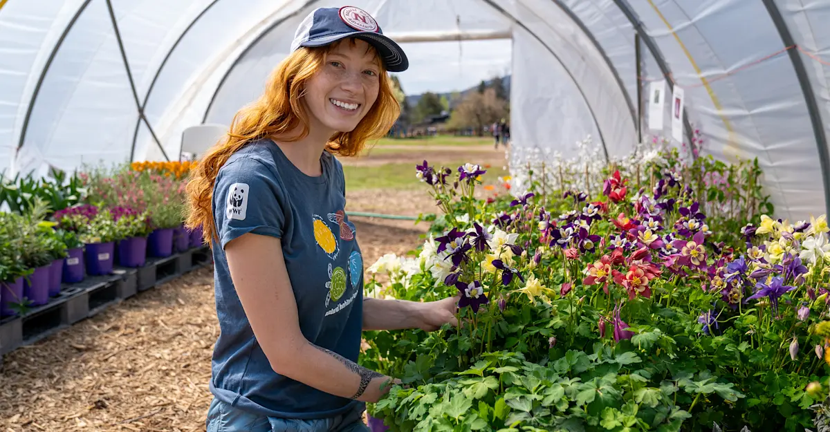 Volunteering at Growing Gardens in Boulder! 