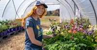 Volunteering at Growing Gardens in Boulder! 