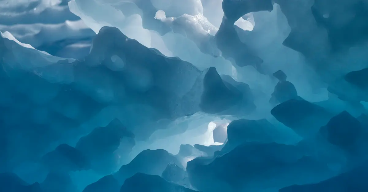 Glacial ice