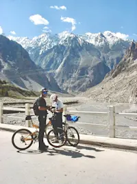 Exploring the Karakoram Mountains of Northern Pakistan on the way to China.