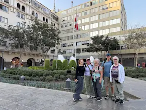 The Beginning – Lima Day Tour with Isla, Linda, JoAnn and Mark in Peru.