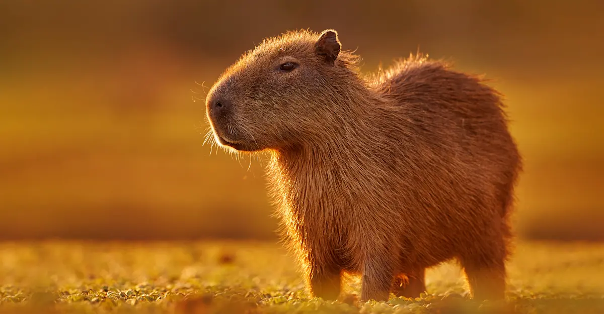 Capybara, Pantanal, Brazil.