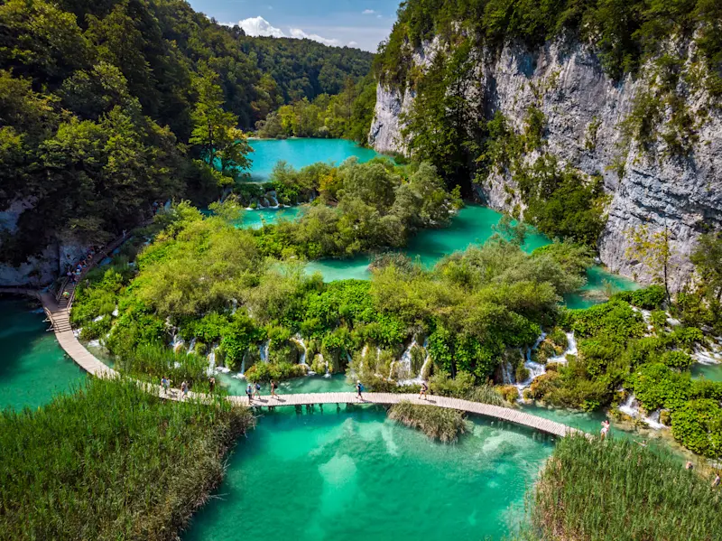 Plitvice Lakes National Park, Croatia.