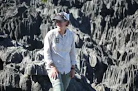 Exploring Tsingy de Namoroka National Park, Madagascar.