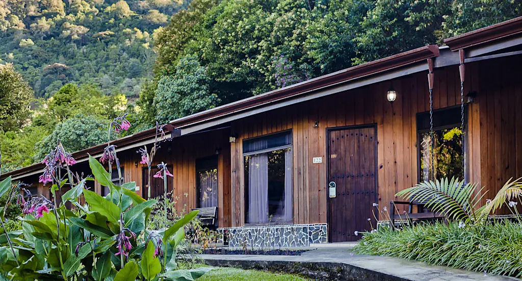 Guest cabin exterior