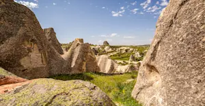 Fairy chimneys, UNESCO World Heritage site, Cappadocia, Turkey.