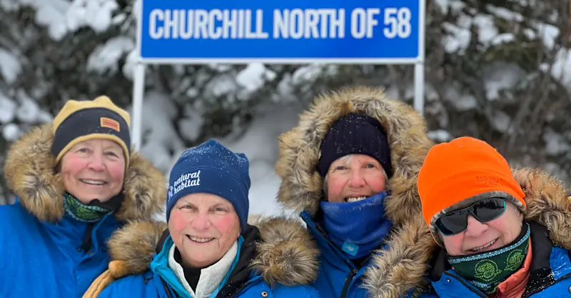 Nat Hab guests, Churchill, Manitoba.