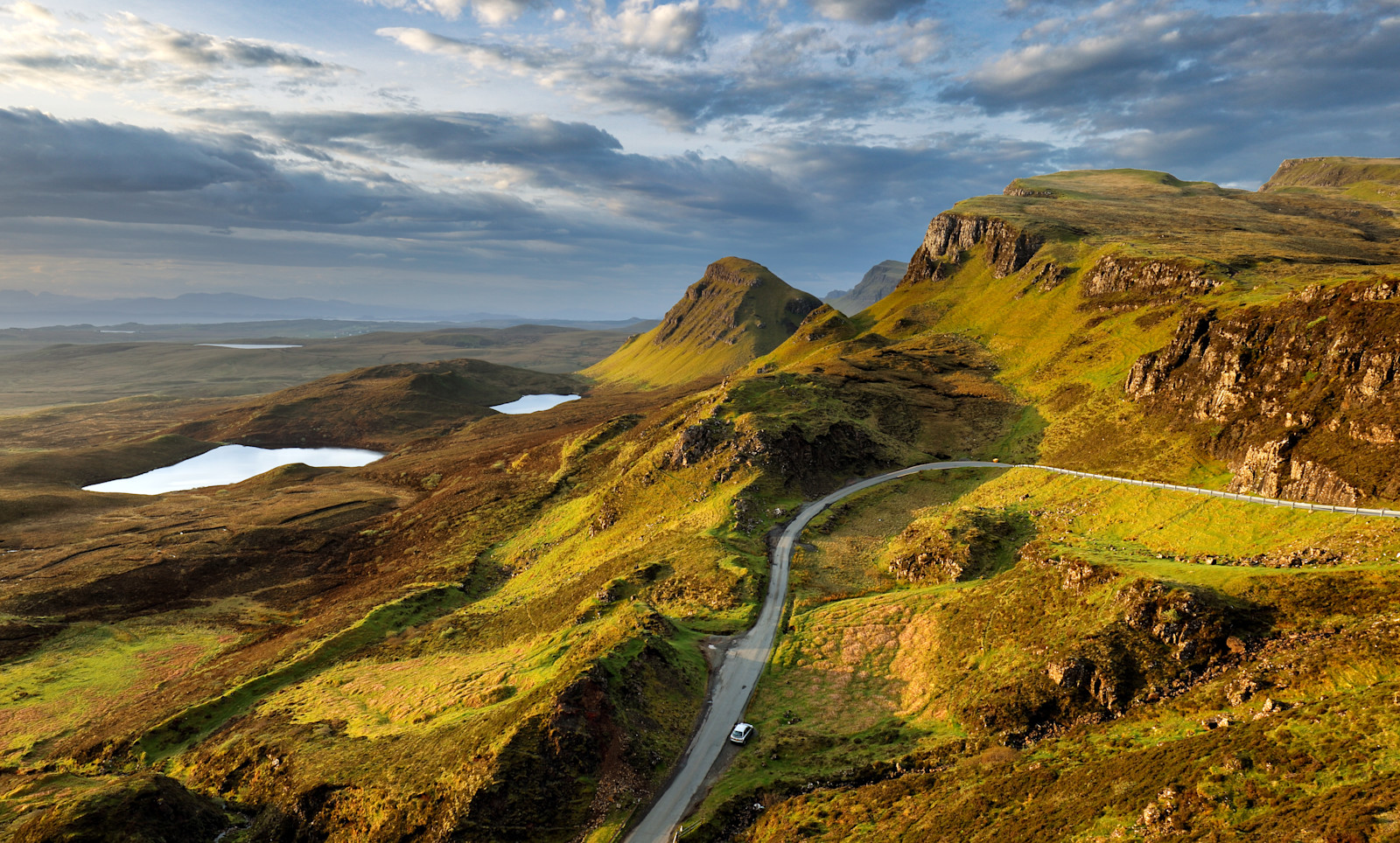 Quiraing Pass, Isle of Skye, Scotland.