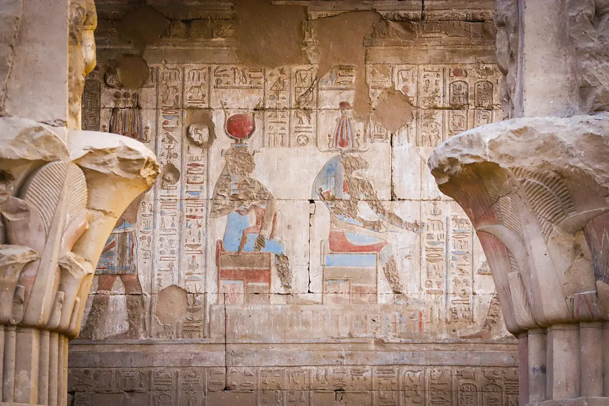 Temple of Horus, Edfu, Egypt.