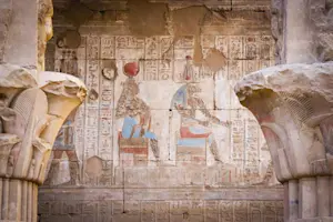 Temple of Horus, Edfu, Egypt.