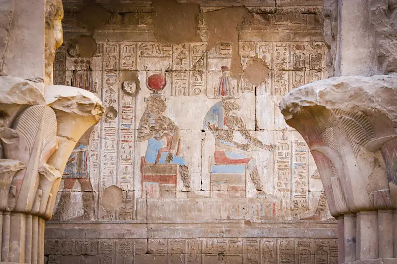 Temple of Horus, Edfu, Egypt.