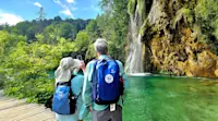 Nat Hab guests, Plitvice Lakes National Park, Croatia.