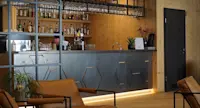 Bar and lounge area