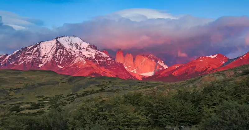 Torres del Paine National Park, Patagonia, Chile.