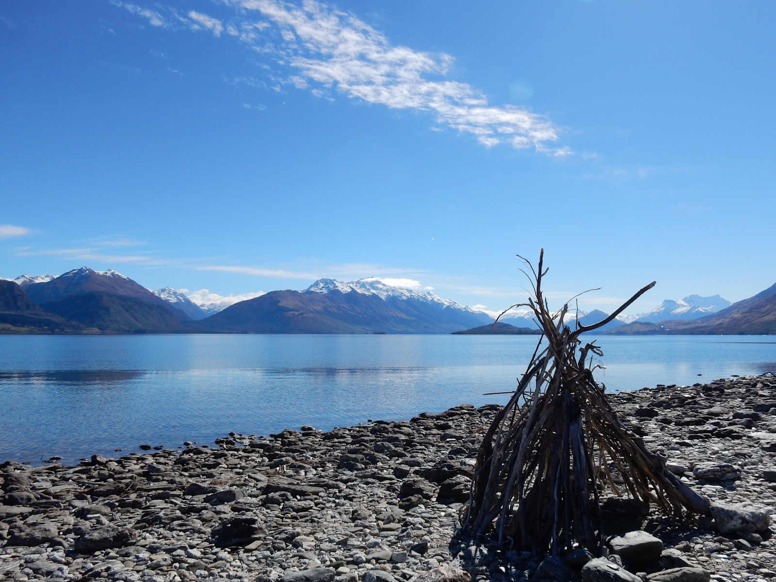 Lake Wakatipu, New Zealand.