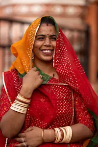 Local woman, India.