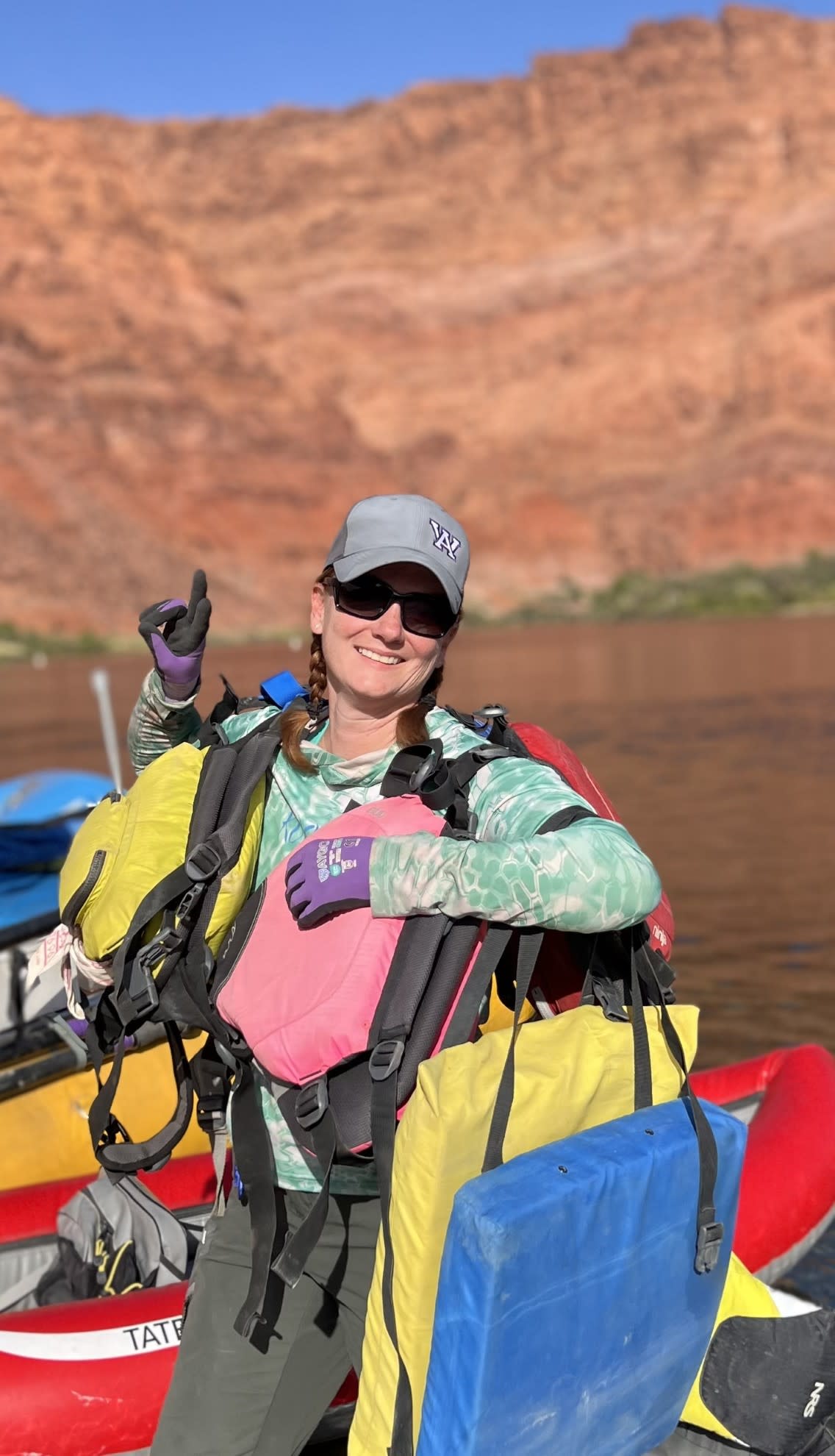 Rafting the Grand Canyon, Arizona. 