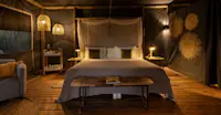 Guest tent interior