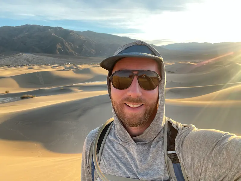 Desert miles and wide-open silence, Death Valley National Park, California.
