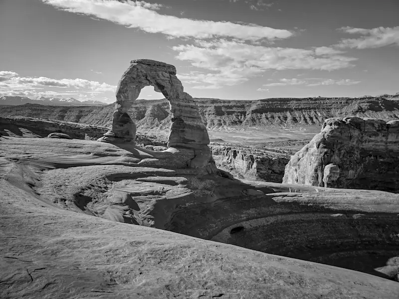 Delicate Arch, Arches National Park, Utah.