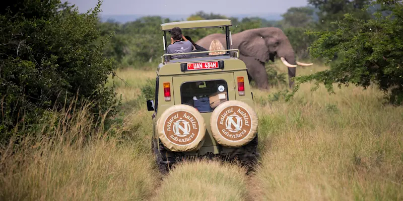 Nat Hab guests, Murchison Falls National Park, Uganda.