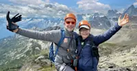 Nat Hab guests, Bugaboo Provincial Park, British Columbia.