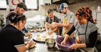 Private cooking class at Hereni Women's Cooperative, Ortahisar, Turkey.
