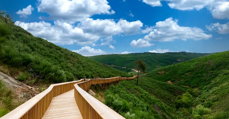 Mondego river walk, Serra da Estrela, Portugal.