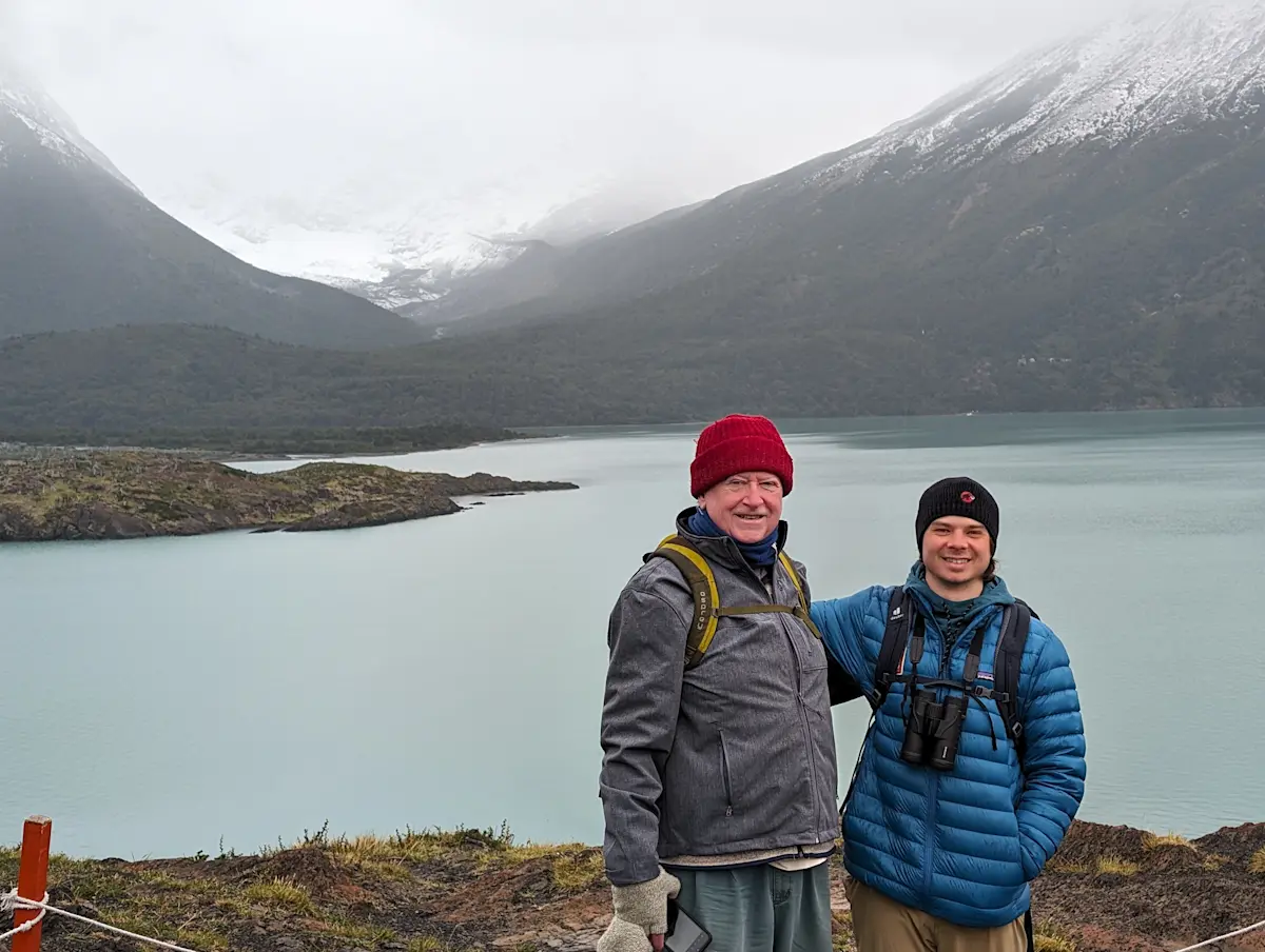 A great experience for the both of us in Patagonia. 