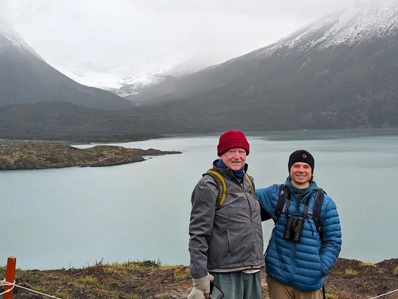 A great experience for the both of us in Patagonia. 