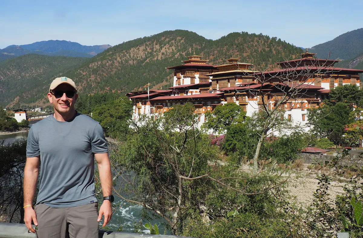 Every view here is the perfect postcard in Bhutan.