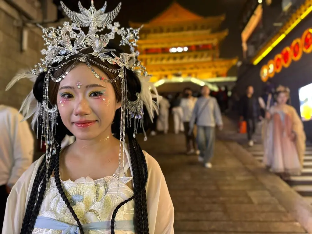 Local woman, Xi'an, China.