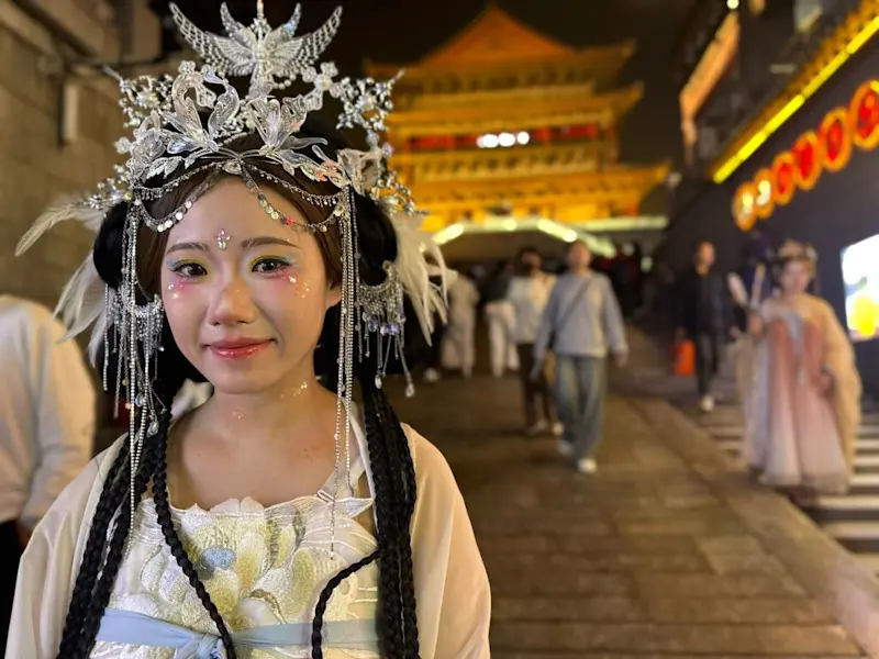 Local woman, Xi'an, China.