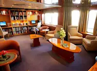 Library, Sea Explorer, Greeland expedition cruises