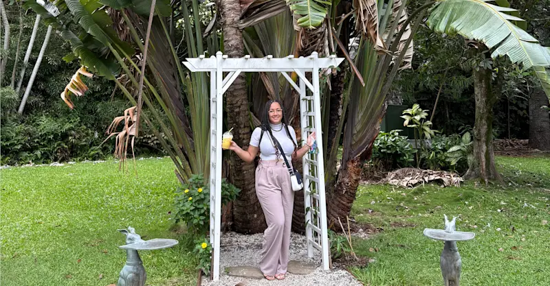 In my element in Oahu, Hawaii.