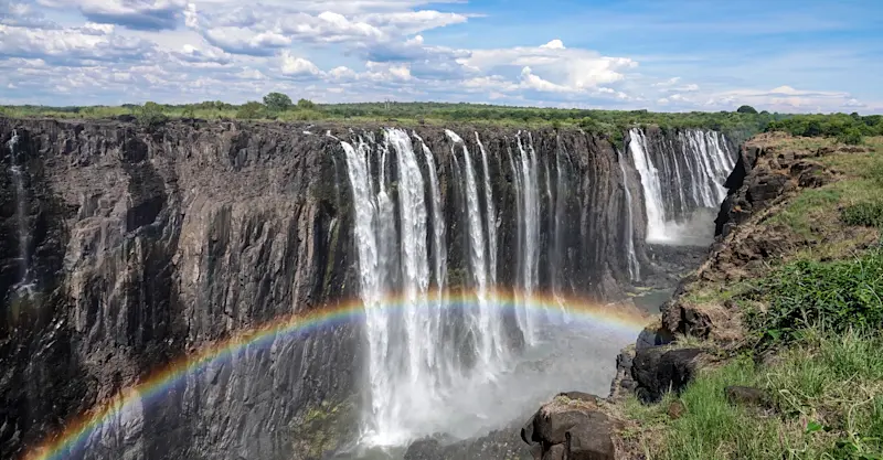 Victoria Falls, Mosi-oa-Tunya National Park, Zambia.