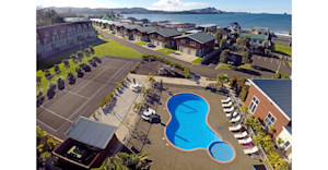 Aerial view of Beachside