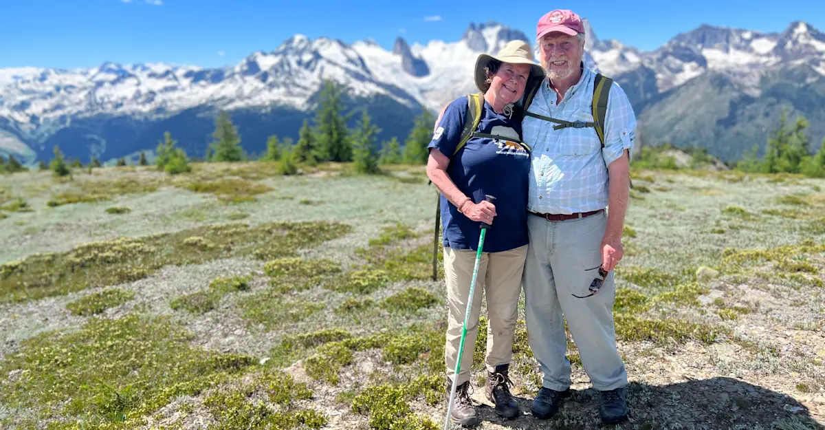 Nat Hab guests, Bugaboo Provincial Park, British Columbia.
